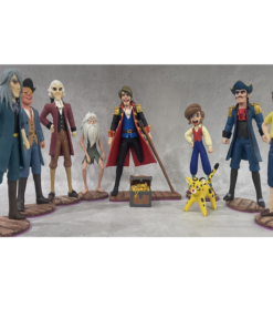 Alternative view of Treasure island 10 Characters figures 