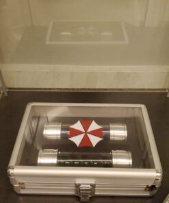 Alternative view of Resident Evil T-Virus & Anti-Virus prop Replica Limited