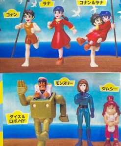 Alternative view of Yujin SR Mini Figure Future Boy Conan Collection Set of 6 pcs