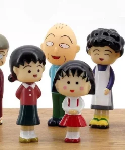 Alternative view of Chibi MARUKO Chan Family Set of 6 Figures