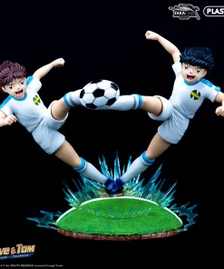 GOLDEN TWIN SHOT - Captain Tsubasa & Taro Misaki Resin STATUE
