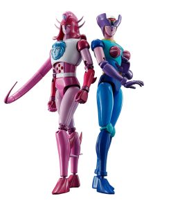 Alternative view of Soul of Chogokin GX-108 Rhine X1 & GX-11R Diana A Mazinger Z