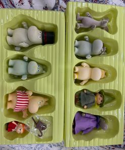 Alternative view of Yutaka Moomin Valley Friends 1 & 2 Sets USED