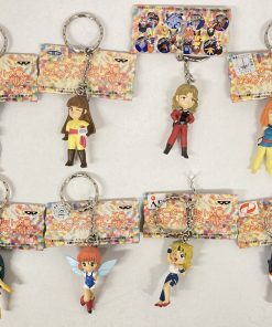 Banpresto Heroine Figure Keychain Complete 8 Piece Set