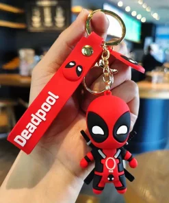 Alternative view of Deadpool Silicone Keychain