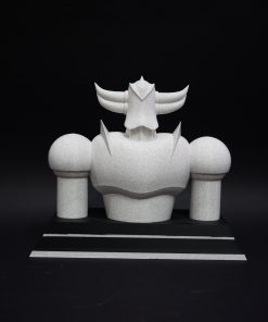 Alternative view of Grendizer Granite Bust
