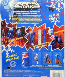 Alternative view of Bandai Pepsiman Blue Snowboard