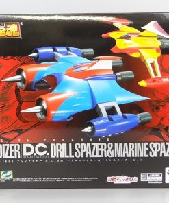 Alternative view of SOUL OF CHOGOKIN GX-76X2 GRENDIZER D.C. DRILL SPAZER & MARINE SPAZER SET