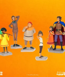The Mysterious Cities of Gold Box of 6 figurines Esteban, Zia, Tao & Pichu, Mendoza, Pedro and Sancho – LMZ Collectibles