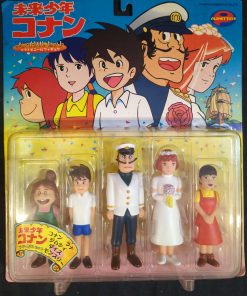 Future Boy Conan Soft Vinyl Figure 5pc Set – [Conan, Lana, Jimsy,Dyce, Monsley]