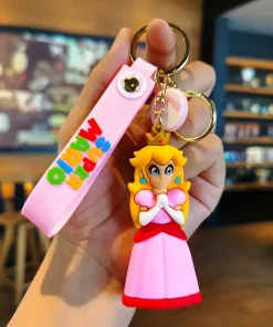 Super Mario Cartoon Keychain Custom