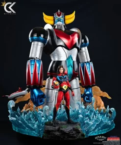 UFO Robot Grendizer and Duke Goldorak & Actarus Statue by Cartoon Kingdom