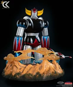 Alternative view of UFO Robot Grendizer and Duke Goldorak & Actarus Statue by Cartoon Kingdom