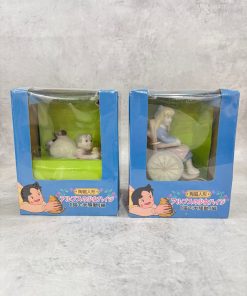 Heidi Girl of the Alps Ceramic 2 Figure Rottenmeier  JAPAN ANIME