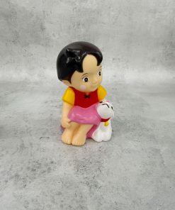 Sunlike Sofubi Money Box Bank (BOX) Heidi and Yuki H115mm (USED)