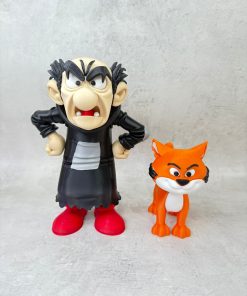 Gargamel and Azrael Smurfs Plastic Ver. 3D Print Figure Custom