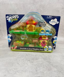 Alternative view of The Smurfs Micro Village Smurfette & Smurf Neighbor Pack