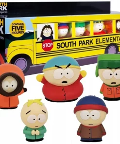 SOUTH PARK 2024 EU EXCLUSIVE ELEMENTARY SCHOOL BUS 2.5" VINYL FIGURE SET NEW