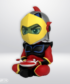Alternative view of Duke Fleed Money Bank Grendizer – Plastoy