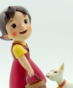 Alternative view of HEIDI, GIRL OF THE ALPS : HEIDI AND SNOWFLAKE