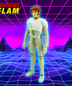 Alternative view of Captain Flam Curtis Newton Figure 23cm