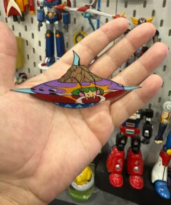 Alternative view of Grendizer Zuril Ship V2  Acrylic Magnet ( Custom )
